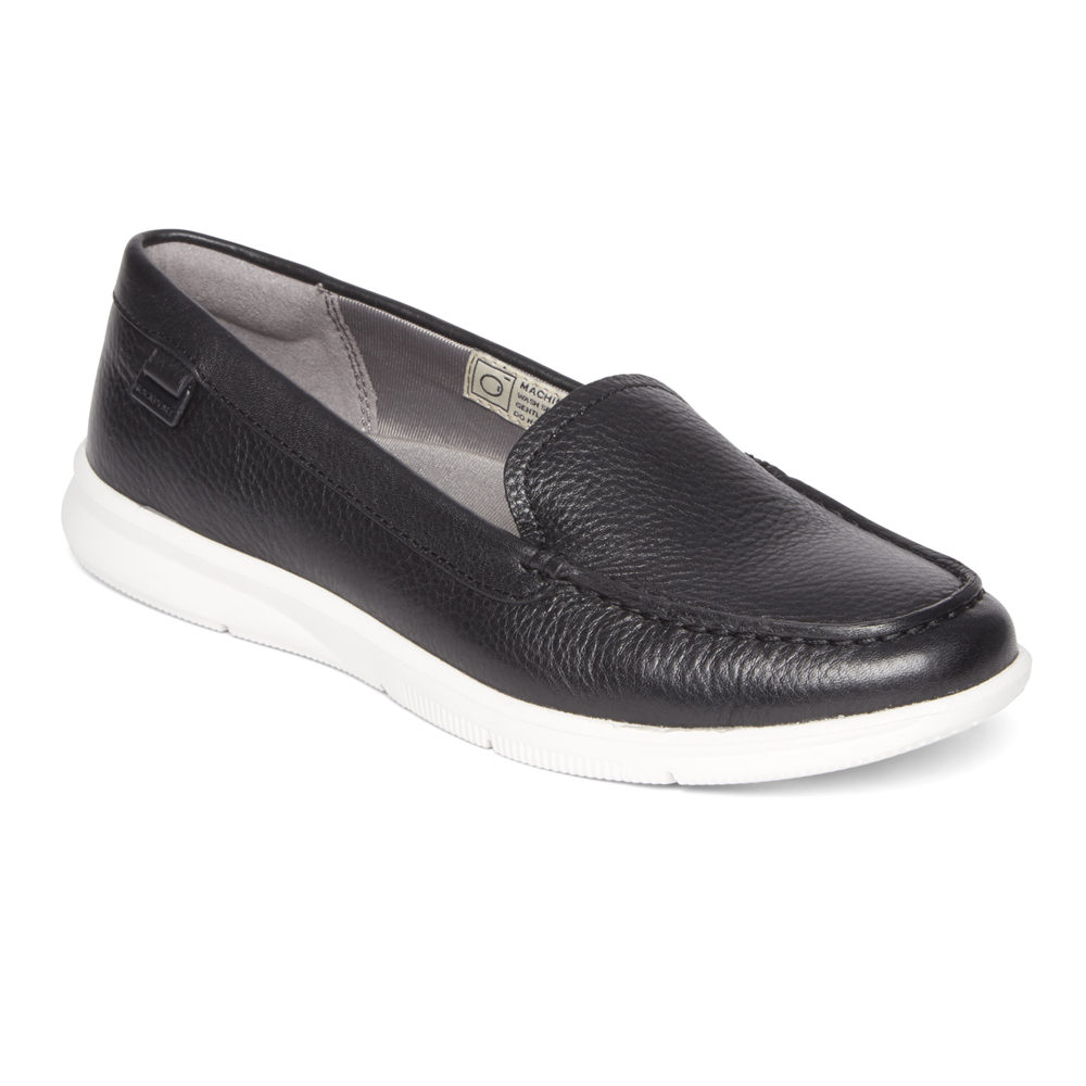 Rockport Singapore Womens Loafers - Ayva Washable Black - HU5814923